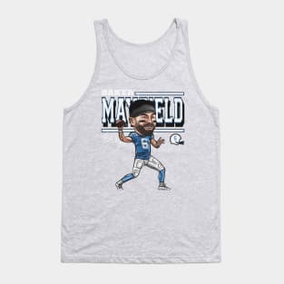 Baker Mayfield Carolina Cartoon Tank Top